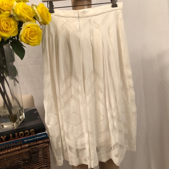 Mid Length Chevron Pattern Skirt - Picture 2 of 6